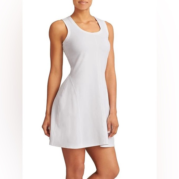 Athleta Dresses & Skirts - Athleta Piqué Dress in Bright White. Size Small